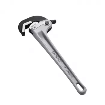 18-Inch Aluminum Pipe Wrench: Light, Strong Grip