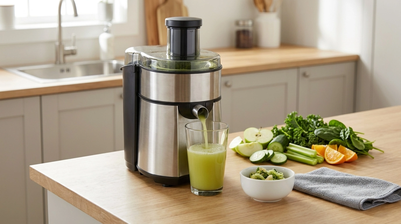 400W Compact Mini Juicer + 16oz Cup for Small Kitchens