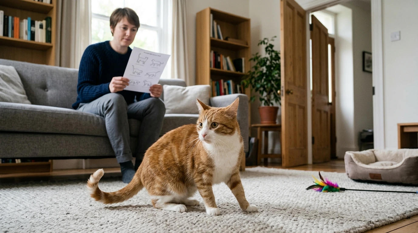Cat Body Language Cheat Sheet: Tails, Ears, Meows