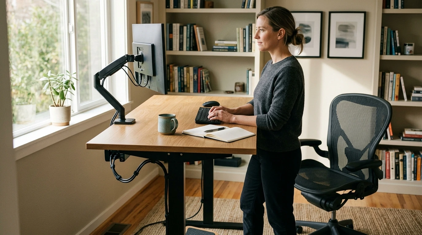 Electric Standing Desk Setup: Ergonomics & Key Features