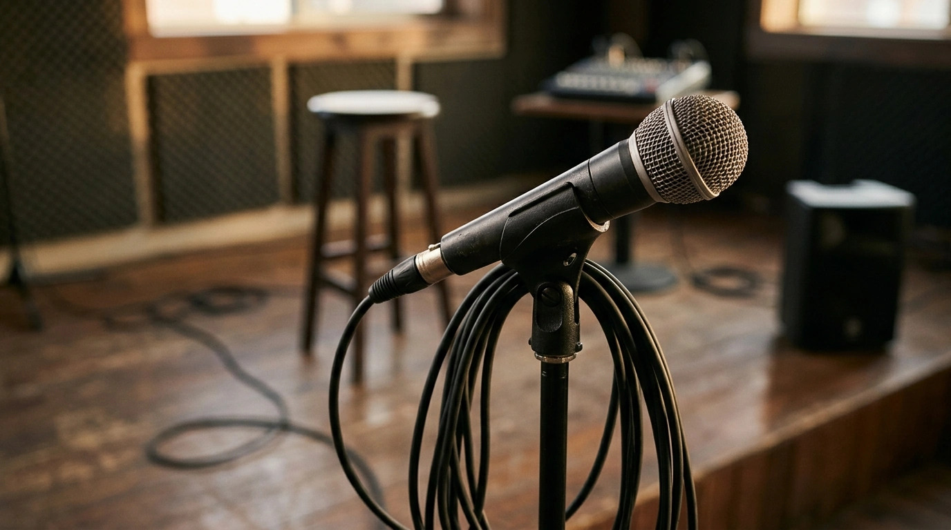 Handheld Dynamic Vocal Mic for Karaoke, Studio & Stage
