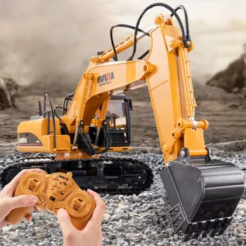 1/14 RC Excavator: 680° Rotation for All-Terrain Play